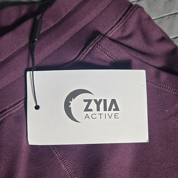 NWT Zyia Active Unwind Jogger 28" - L Plum - Picture 6 of 8